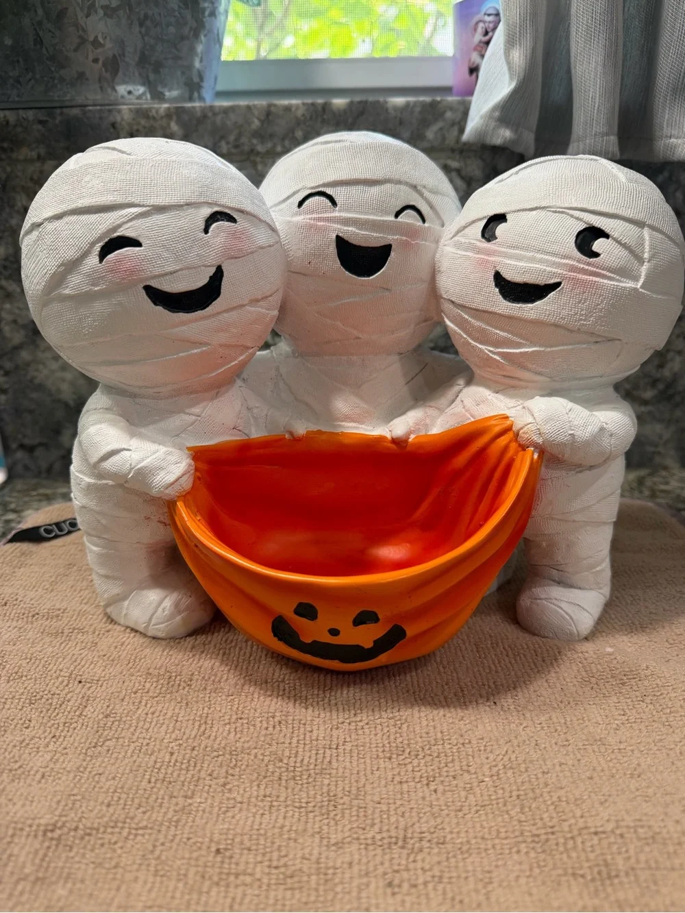 NWT Marshalls Halloween Ghost Serving Tray Display 10” x 8.5” Spooky Decor